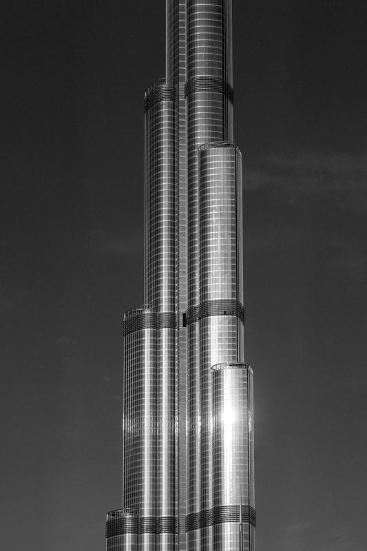 Burj Khalifa - Dubai BW 02